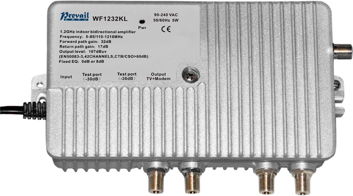 Bidirectional, RF AGC, 1.2GHz, Plug in : WF-1232KL-II